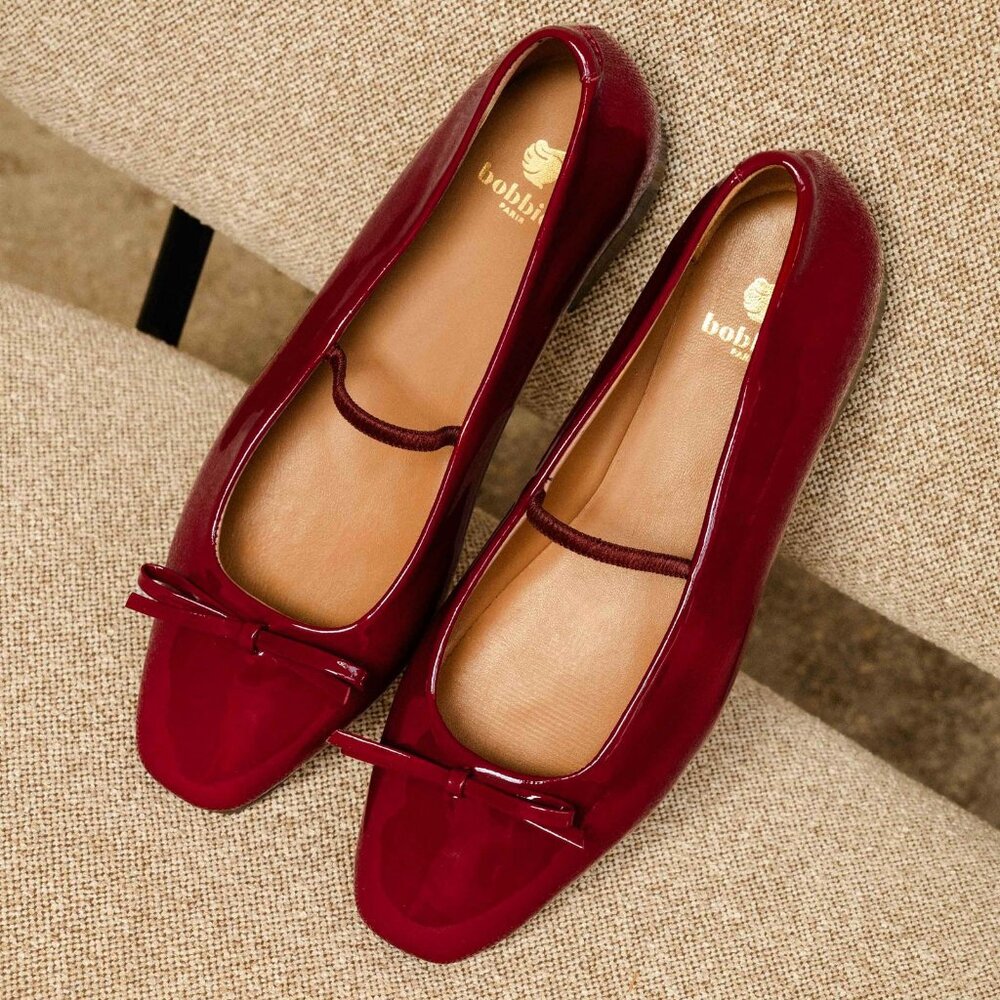NEW Bobbies Kaïa Ruby - Size 39 (8-8.5)